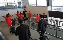 バリ島研修レポート インドネシア ・エアアジアｘ 航空 成田－デンパサール線 就航試乗32